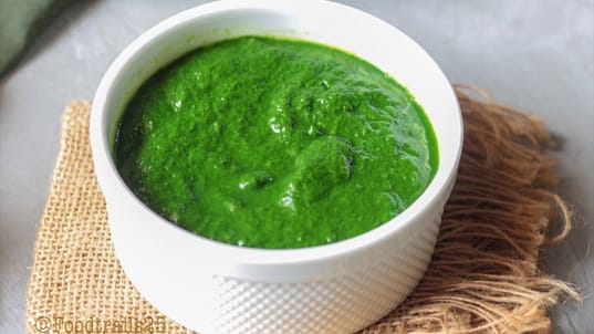 Homemade Spinach Pureer